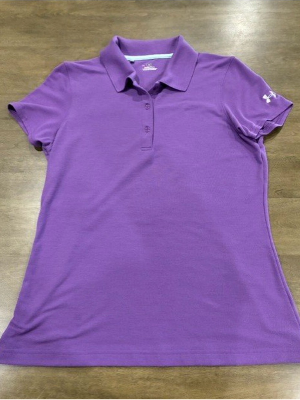 Under Armour HeatGear Polo - Purple - Women's Size Large